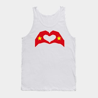 We Heart Vietnam Patriot Flag Series (Double) Tank Top